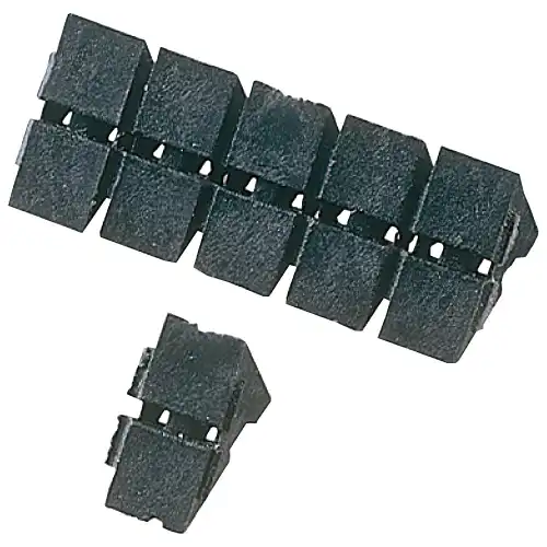 LED取付用スペーサー 丸型 2本足用/φ3、φ5 45度取付(PBT)／LDZ-100T