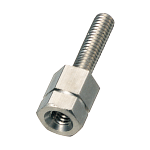黄銅スペーサー D-Subコネクター取付用(ニッケルメッキ)／DSB-E