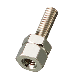 黄銅スペーサー D-Subコネクター取付用(ニッケルメッキ)／DSB-JE