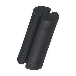 LED取付用スペーサー 丸型 2本足用/φ3(ナイロン・黒色)／LDN-500V