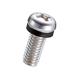 SUS316 セットナベ小ネジ NBRワッシャー付／UM-R