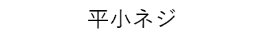 平小ネジ