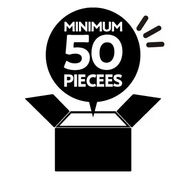 最小ロット50個から購入可能資材負担減