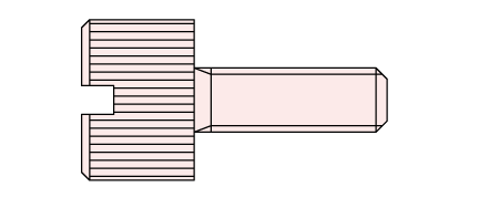 ローレットツマミ図面NB-000A/AC/AG・NB-000A-N/AC-N/AG-N