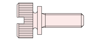 ローレットツマミ図面NB-000B/BC/BG・NB-000B-N/BC-N/BG-N