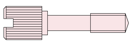 ローレットツマミ図面NB-000B/BC/BG・NB-000B-N/BC-N/BG-N