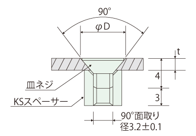 KSB_用途_KSB-306AE 取付図